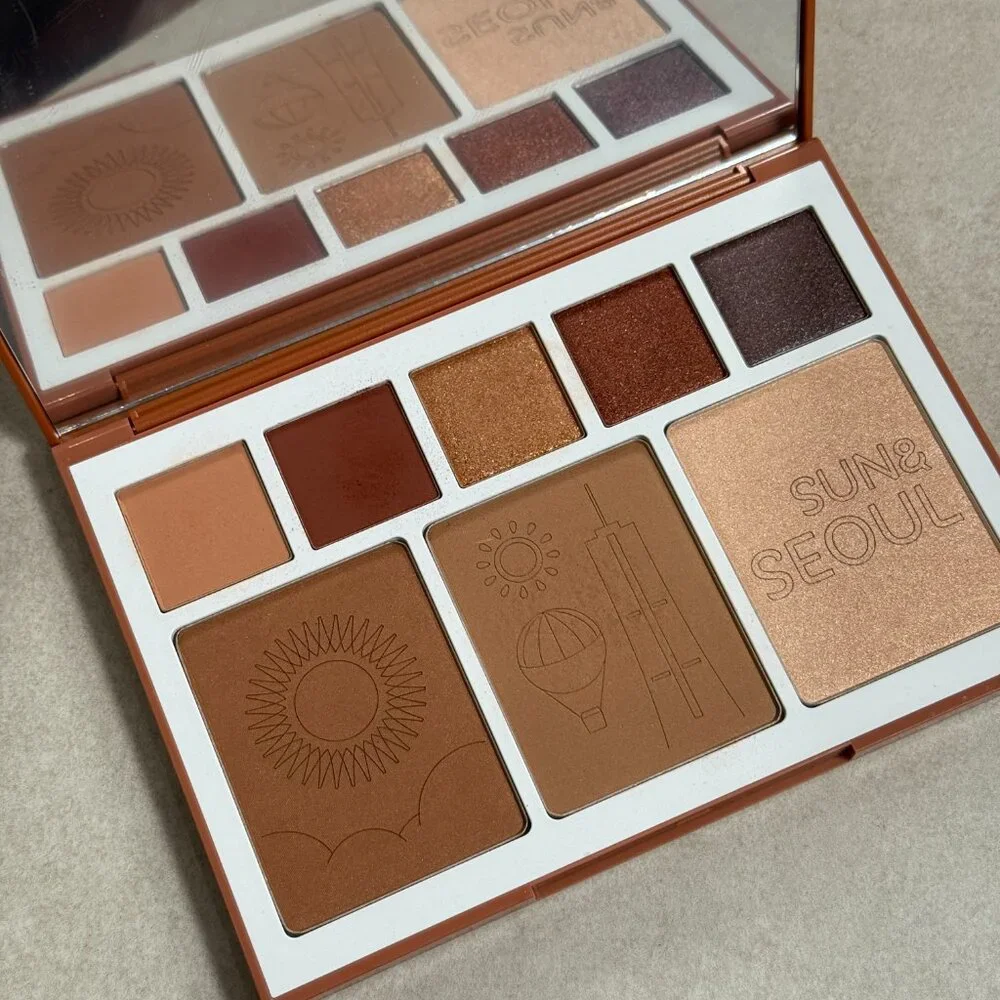 JOAH Chasing the Sun Eyeshadow Bronzing Palette CTS01